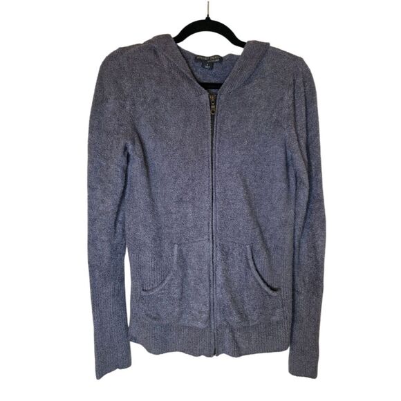BAREFOOT DREAMS CozyChic Lite Zip Up Hoodie - Size Small - Picture 1 of 7